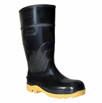 BOTA SIN PUNTERA DE PVC CAÑA ALTA